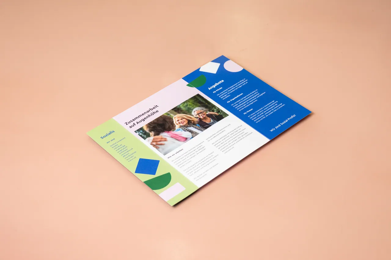 Print-Anwendungen: Briefschaften, Informationsblätter, Vorlagen